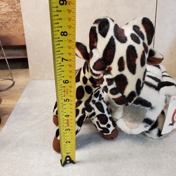 🐯🦒 NWT White Tiger & Giraffe Stuffed animal set - Picture 12 of 16